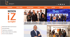 Desktop Screenshot of iziletisim.com